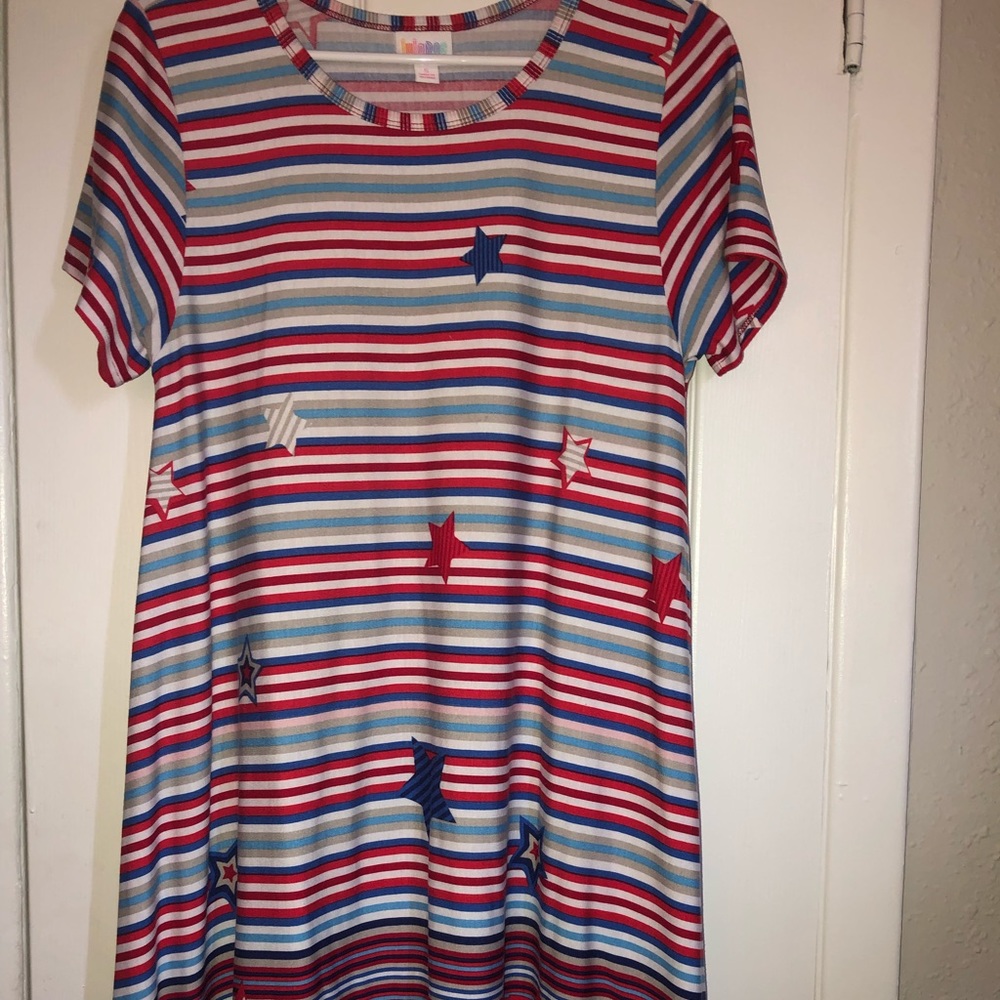 Lularoe Dipped Americana Carly